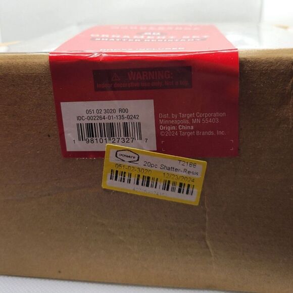 2 x Christmas/Holiday Lights + 20 Count Box of Ornaments - New In Boxes - Picture 9 of 10